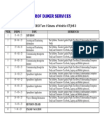 Basic 9 - Scheme of Work JHS Ict - Term 1