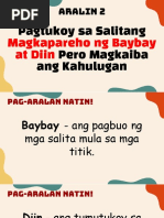 Mga Maylapi | PDF
