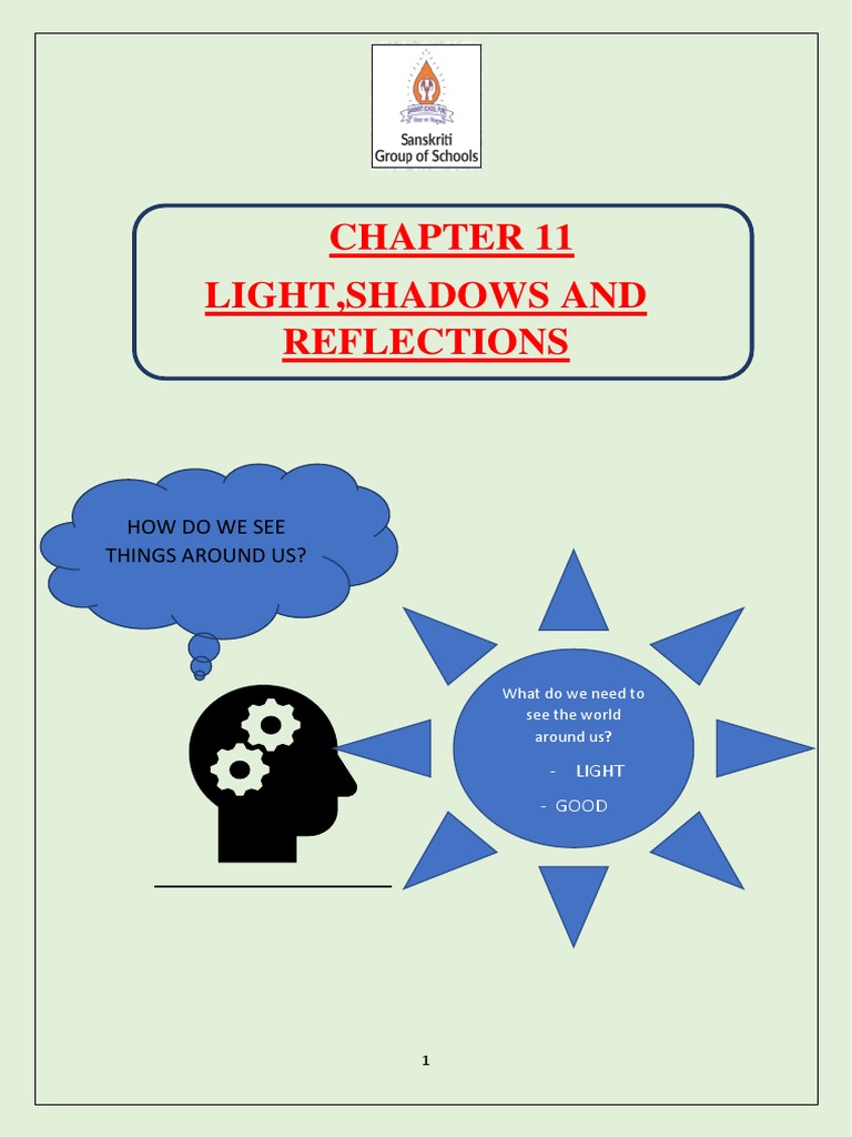Understanding Light, Shadows, and Reflections | PDF | Shadow | Light