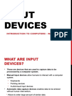 1.4 Input Devices