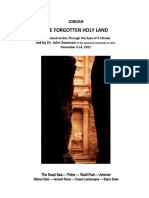 Jordan, Forgotten Holy Land - 2021 - Brochure New