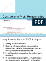 Garrison Lecture Chapter 5 - CVP Analysis