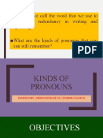 Lesson 9-Kinds of Pronouns