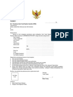 Form1 Permohonan STRA