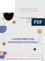 Capacitación Conocimientos Pedagogicos Generales Secundaria 24-10-2022 (Por Áreas)