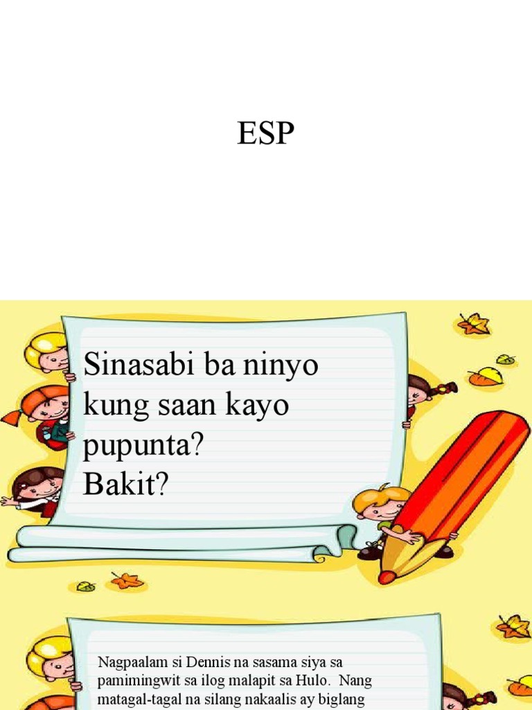 ESP Lessons | PDF
