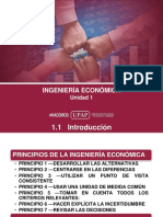 Unidad I - Presentación - Ingeniería Económica