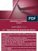 Unidad Ii - Presentación - Ingeniería Económica