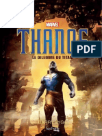 Barry Lyga Thanos Le Dilemme Du Titan 2019