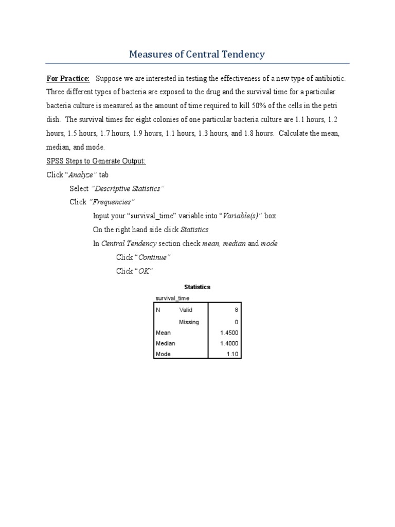 SPSS CHAPTER 1 EXAMPLE 1 DATA ANALYSIS visual data 8