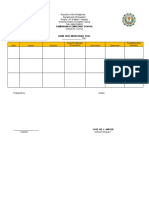 Home visit monitoring tool for Campidhan Elementary School