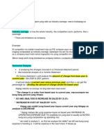 Analyze financial statements using horizontal and vertical analysis