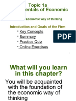 1a. Fundamentals of Economics - Economics For Today
