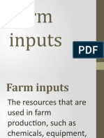 Farm Inputs