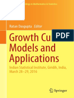 Growth Curve Models and Applications: Ratan Dasgupta Editor