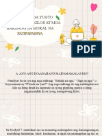 SC - Modyul 8 Mga Yugto NG Makataong Kilos at Mga Hakbang Sa Moral...