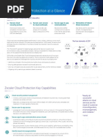 Zscaler Cloud Protection at A Glance