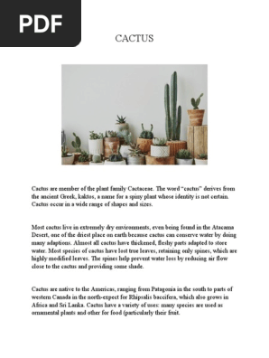 CACTUS