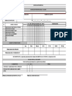 INSPECCIÓN PREOPERACIONAL TALADRO