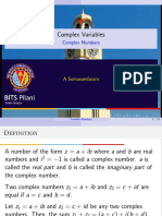 Complex Variables Explained