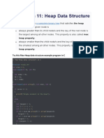 Praktikum Struktur Data Ke-11 Heap Data Structure