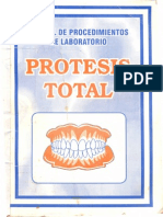 Manual De Procedimiento De Laboratorio De Prótesis Total