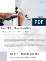 Home Electrician Theme Powerpoint Templates