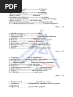 Passe Compose Debutant Plus de 300 Phrases