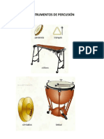 Instrumentos de Percusión