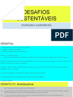 Cidades Sustentáveis Desafio de Geografia