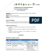 Programa Encuentro de Misioneros de La Amazonía Peruana 2023 Version Final