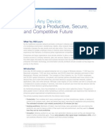 Download Cisco Any Device White Paper Enabling Employee Owned Devices BYOD in the Enterprise by Cisco Wireless SN62141366 doc pdf