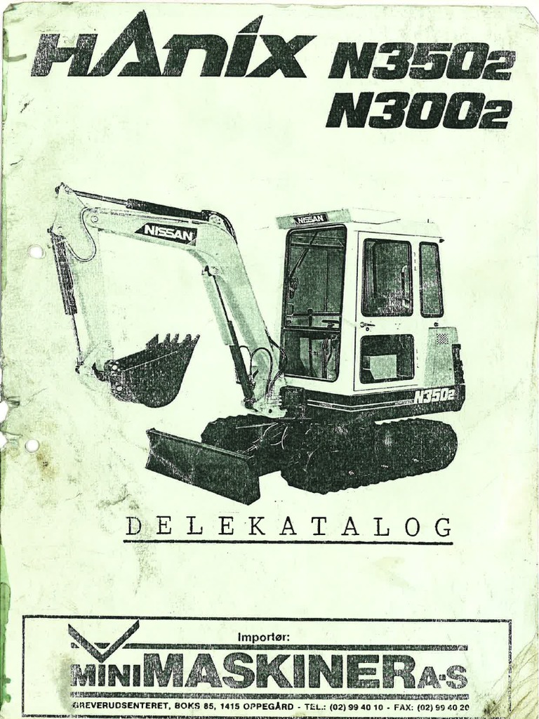 HANIX A45 Delebok Delenummer | PDF