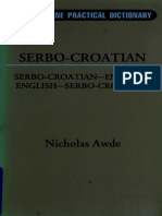 Nicholas Awde - Serbo-Croatian-English, English-Serbo-Croatian Dictionary-Hippocrene Books (1996)