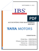 Afm Report Group 1 (Tata Motors)
