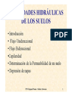 Propiedades Hidraulicas de Los Suelos