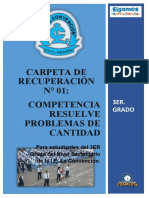 Carpeta de Recuperación - Competencia.n°01.3eros Grados - Prof.luis Humpiri