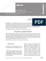 Hacia Una Iglesia Sinodal. CArd.15913-Texto Del Artículo-35961