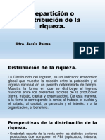 Repartición o Distribución de La Riqueza