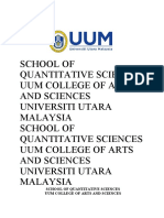 UUM School of Quantitative Sciences Group Project Analysis