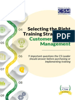 Selecting The Right Customer Success Management Training Strategy