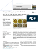 Oil Degradation Using Photocatalyst