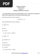 11 Physics Ncert Ch11 Thermal Properties of Matter Part 01 Ques