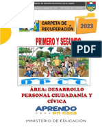 Carpeta Recuperación DPCC 1°y2°