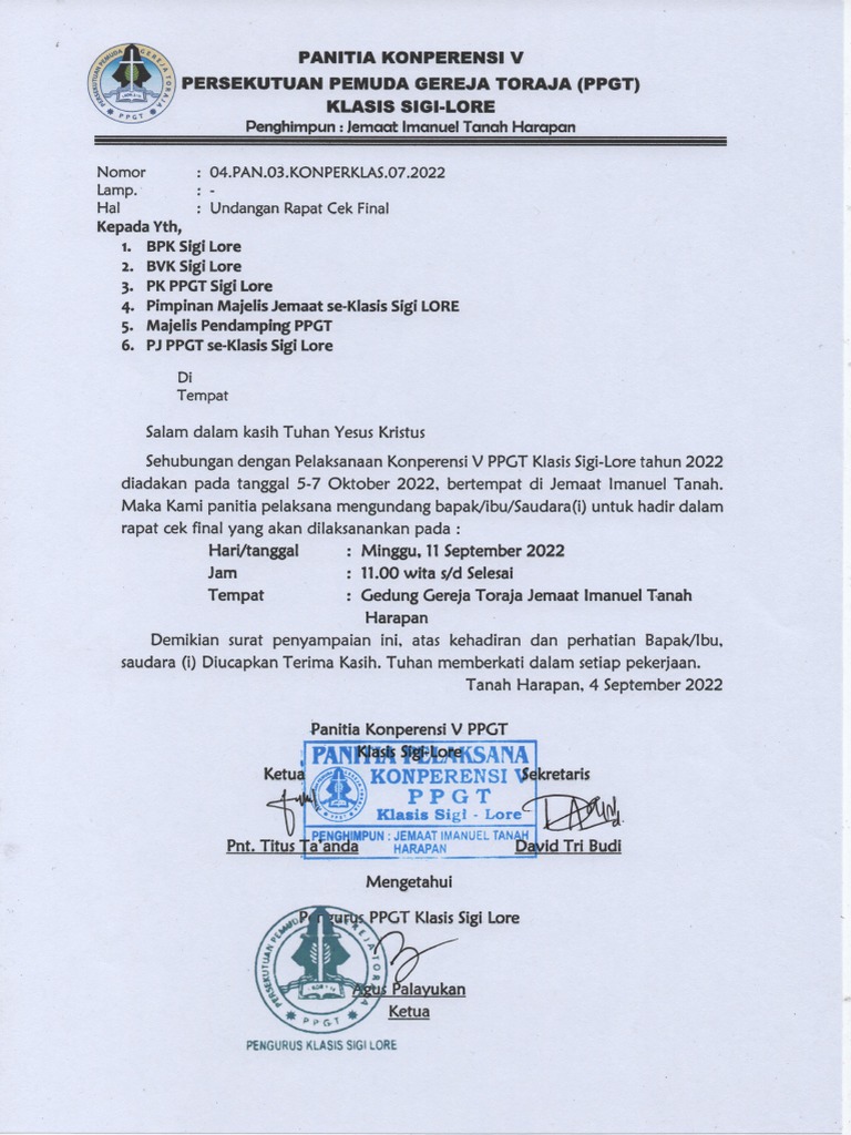 Surat Cek Final | PDF