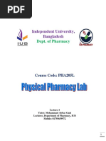 0.1N HCl and NaOH Solution Preparation | PDF | Sodium Hydroxide | Titration