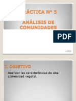 PRACTICA #5 Análsis de Comunidades