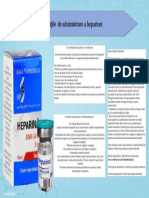 Particularitățile de administrare a heparinei Poster informativ