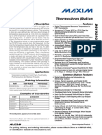 Datasheet DS1921G