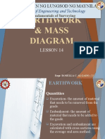 Fs14 Lesson 14 - Earthwork & Mass Diagram